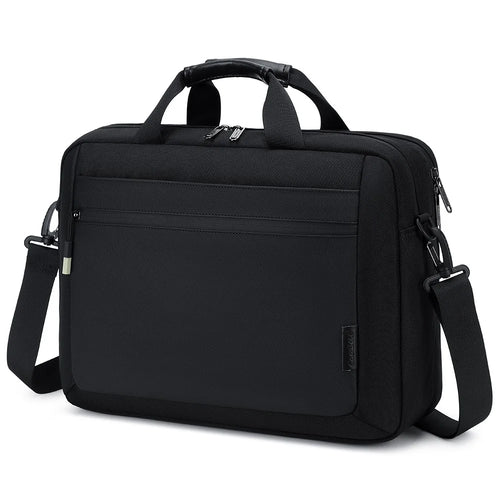 COOLBELL CB-2129 15.6 Inch Laptop Bag Business Briefcase Shockproof Waterproof Messenger Bag - Black - 1