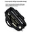 COOLBELL CB-2129 15.6 Inch Laptop Bag Business Briefcase Shockproof Waterproof Messenger Bag - Black - 6