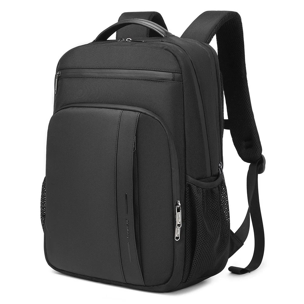 COOLBELL CB-8303 Business Travel Laptop Backpack Wet Dry Separation Dual Shoulder Bag with USB Charging Port - Black - 1