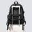 BULLCAPTAIN Oxford Cloth Dual Shoulder Bag Large Capacity Backpack with Mini Hanging Pouch - Black - 4