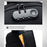OZUKO Multifunction Lightweight Chest Bag Waterproof Anti-scratch Shoulder Bag - Black - 5
