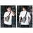 Dual Layer Casual Business Chest Bag Crossbody Shoulder Pack for Men Waterproof Outdoor Messenger Bag - Grey - 2