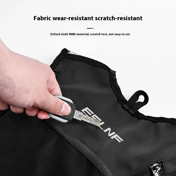 ESLNF Outdoor Sports Hydration Backpack Oxford Fabric Water Bladder Carrier for Hiking Cycling (Without Hydration Bladder) - 3