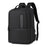 B727 Waterproof Oxford Fabric Laptop Backpack Large Capacity Business Travel Shoulder Bag for Men - Black - 1