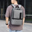 B727 Waterproof Oxford Fabric Laptop Backpack Large Capacity Business Travel Shoulder Bag for Men - Black - 5
