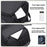 B725 Oxford Fabric Waterproof Travel Laptop Shoulder Bag for 16 Inch Notebook Backpack for Business Men - Black - 4
