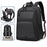 B725 Oxford Fabric Waterproof Travel Laptop Shoulder Bag for 16 Inch Notebook Backpack for Business Men - Black - 7