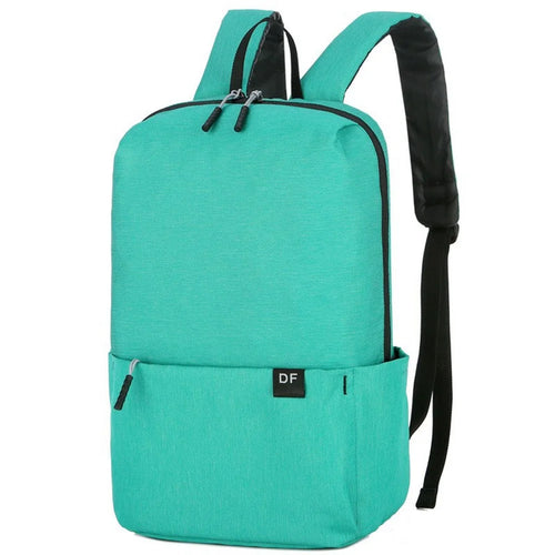 SOLDIER BLADE 8724 Stylish 19 Inch Dual Shoulder Bag Ultralight Waterproof Oxford Fabric Backpack - Blue - 1