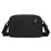 WEPOWER 8102 Men Crossbody Bag Multi Layer Waterproof Nylon Casual Travel Messenger Bag - Black - 3