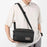 WEPOWER 8102 Men Crossbody Bag Multi Layer Waterproof Nylon Casual Travel Messenger Bag - Black - 4