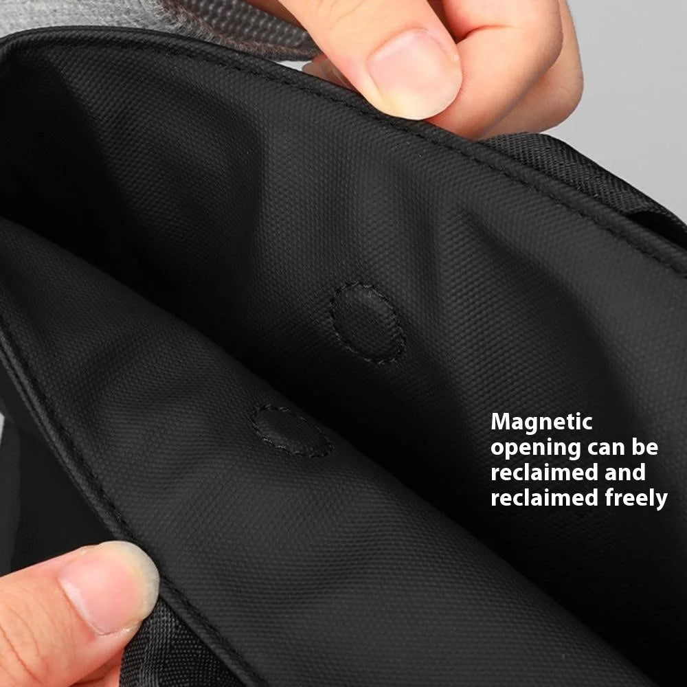 MARK RYDEN MR255 For Men Large Capacity Briefcase Waterproof Oxford Fabric Business Handbag Messenger Bag - Grey - 3