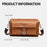 WEIXIER D895 Fashion Crossbody Bag for Men Shoulder Sling Pack Casual Daypack - Brown - 6