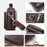 WEIXIER D894 Men Crossbody Bag Multifunctional PU Leather Single Shoulder Messenger Bag - Dark Brown - 5