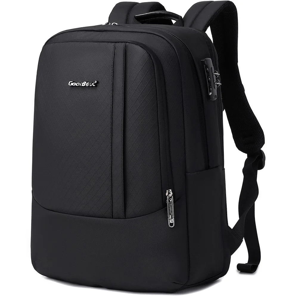 COOLBELL CB-8311 Anti Theft Backpack for 15.6 Inch Laptop Waterproof Large Capacity Travel Shoulder Bag - Black - 1