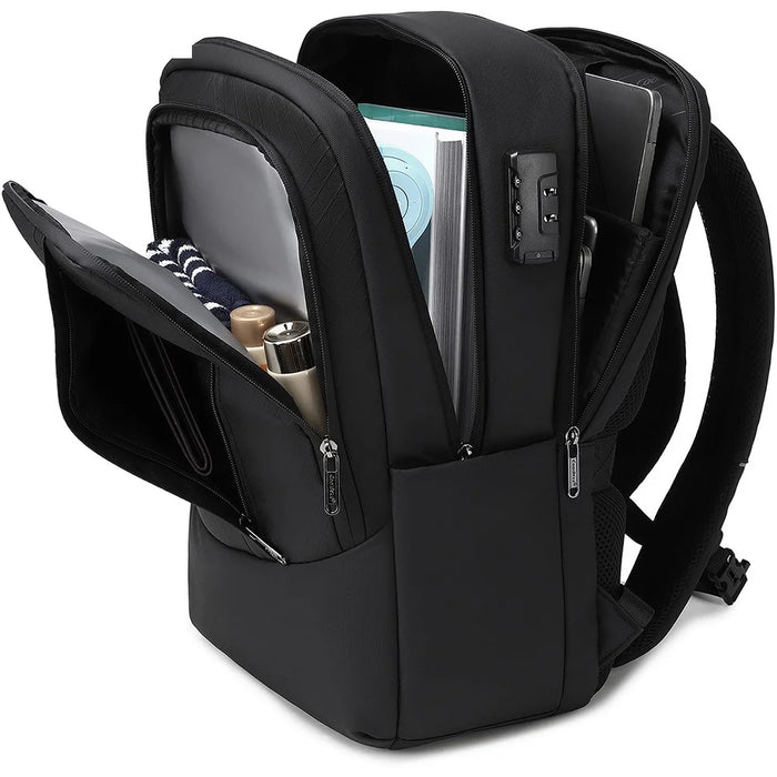 COOLBELL CB-8311 Anti Theft Backpack for 15.6 Inch Laptop Waterproof Large Capacity Travel Shoulder Bag - Black - 3