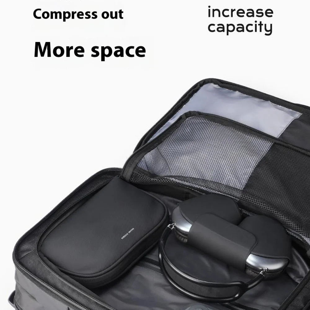 MARK RYDEN MR-QMDSP Vacuum Compression Storage Bag for Travel Backpack Luggage Automatic Airtight Packing Pouch - 3