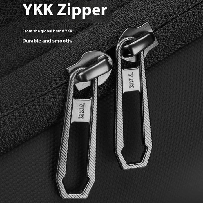 MARK RYDEN MR707 Men Chest Bag Waterproof Oxford Fabric RFID Blocking Anti Theft Crossbody Bag - Black - 7