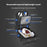 EURCOOL 6660 Men Business Travel Laptop Backpack Large Capacity Roll Top PVC Dual Shoulder Bag - 3
