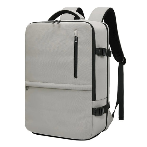 EURCOOL EC-6665 Expandable Oxford Cloth Men Business Backpack Travel Commute 16 Inch Laptop Bag - 1