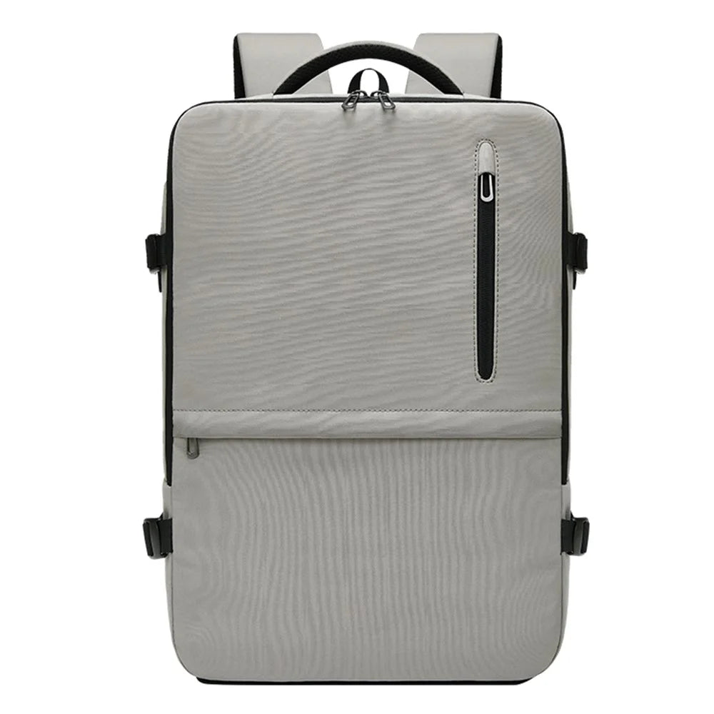 EURCOOL EC-6665 Expandable Oxford Cloth Men Business Backpack Travel Commute 16 Inch Laptop Bag - 2