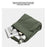 NL1014 Waffle Grid Nylon Tote Bag Large Capacity Single Shoulder Crossbody Bag - Green - 4