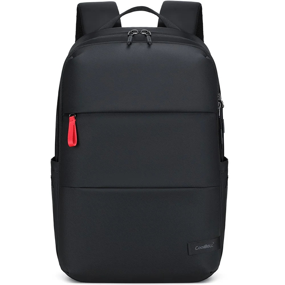 COOLBELL CB-8312 19L Travel Double Shoulder Bag Waterproof Backpack for 15.6 Inch Laptop - Black - 2