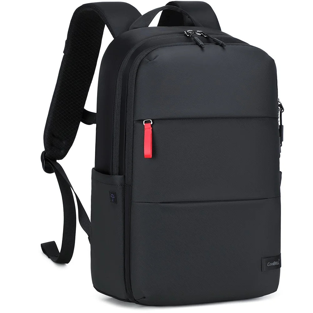 COOLBELL CB-8312 19L Travel Double Shoulder Bag Waterproof Backpack for 15.6 Inch Laptop - Black - 3