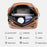 WEIXIER D891 Men Small Crossbody Bag Waist Pack Waterproof PU Leather Single Shoulder Bag - Light Brown - 5