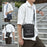 WEIXIER D838 Men Crossbody Bag Stylish Single Shoulder Bag Waterproof Messenger Bag - Black - 4