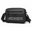 WEIXIER D839 Men Crossbody Bag for 7.9 Inch Tablet Waterproof PU Leather Casual Shoulder Bag - Black - 1