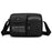 WEPOWER 3107 Letters Pattern Square Crossbody Bag Waterproof Nylon Single Shoulder Bag for Men - Black - 1