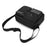 WEPOWER 3107 Letters Pattern Square Crossbody Bag Waterproof Nylon Single Shoulder Bag for Men - Black - 2