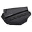 WEIXIER D897 Stylish Men Chest Bag PU Leather Waterproof Crossbody Bag for Daily Travel - Black - 1