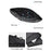 WEIXIER D897 Stylish Men Chest Bag PU Leather Waterproof Crossbody Bag for Daily Travel - Black - 2