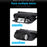 WEIXIER D897 Stylish Men Chest Bag PU Leather Waterproof Crossbody Bag for Daily Travel - Black - 4
