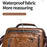 WEIXIER D845 Men Messenger Bag Vintage PU Leather Crossbody Shoulder Pouch - Black - 3