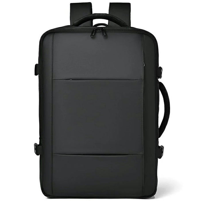 WEIXIER B703 For Men Expandable Backpack Waterproof Travel Laptop Bag Outdoor Business Daypack - Black - 3