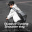 WEST BIKING YP0707409 Outdoor Cycling Crossbody Bag Waterproof Reflective Shoulder Bag for 11 Inch Tablet - Grey - 2