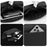WEPOWER 1100-67 Size L Casual Men Crossbody Chest Bag Waterproof Sports Waist Pack for iPad 11 Inch - Black - 4