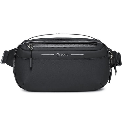 POSO PS-832 Multi-Functional Men Digital Accessory Organizer Bag Waterproof Single Shoulder Crossbody Bag - 2
