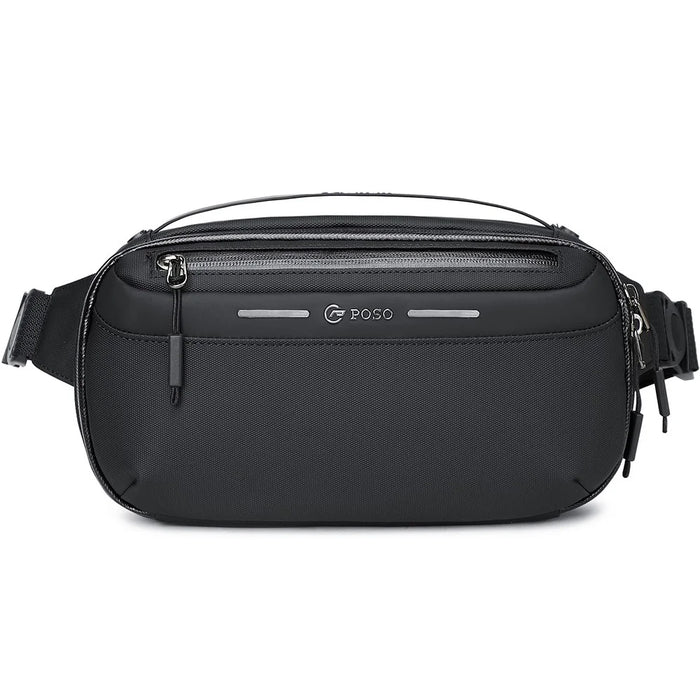POSO PS-832 Multi-Functional Men Digital Accessory Organizer Bag Waterproof Single Shoulder Crossbody Bag - 2