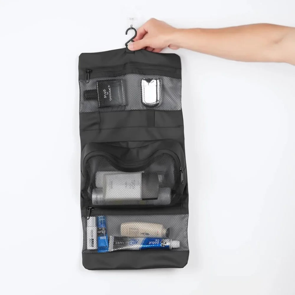 MARK RYDEN MR59 Travel Toiletry Bag for Men Large Capacity Wet Dry Separated Storage Cosmetic Pouch with Magnetic Clasp - 3