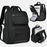 B789 Business Laptop Backpack Premium Feel Large Capacity Double Shoulder Bag for Men Travel Work - 2