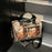 Large Capacity Travel Bag 20-35L Geometric Pattern Lightweight Tote Polyester Crossbody Handbag Shoulder Bag - Gray - 3