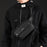WEPOWER Minimalist Square Crossbody Bag Casual Waist Pack Waterproof Travel Chest Bag for Men - 9804B - 5