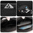 WEPOWER 1100-68 Fitness Waist Bag for Outdoor Motorcycle Waterproof Multi Pocket Chest Pack - Black - 4