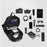 OZUKO 9361 Anti-theft Shockproof Breathable Chest Bag Multifunctional Waterproof Shoulder Bag for Men - Black - 5