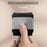 OUDO Slim Invisible Running Belt Breathable Waist Pack with Reflective Strips - for Waist 60cm - 85cm  /  Black - 6