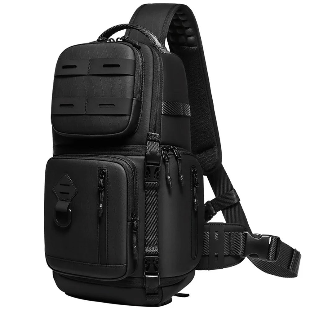 9262 Waterproof DSLR Camera Bag Wear-Resistant Single Shoulder Camera Case Ergonomic Camera Backpack - Black - 1