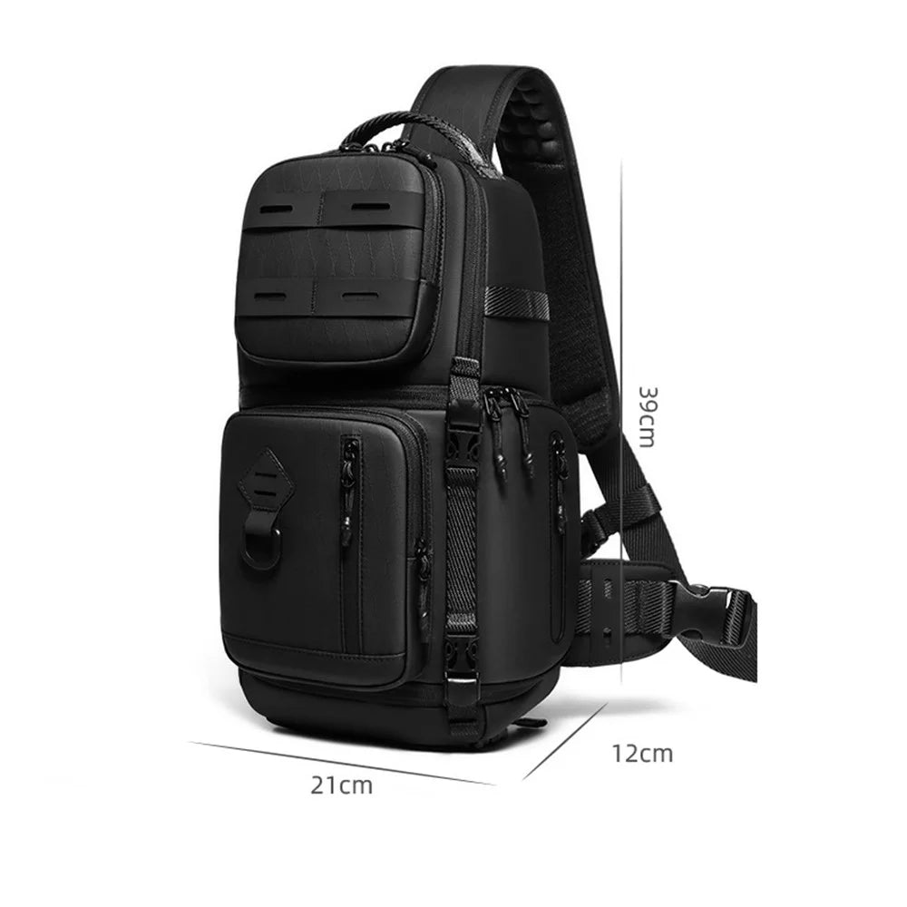 9262 Waterproof DSLR Camera Bag Wear-Resistant Single Shoulder Camera Case Ergonomic Camera Backpack - Black - 6